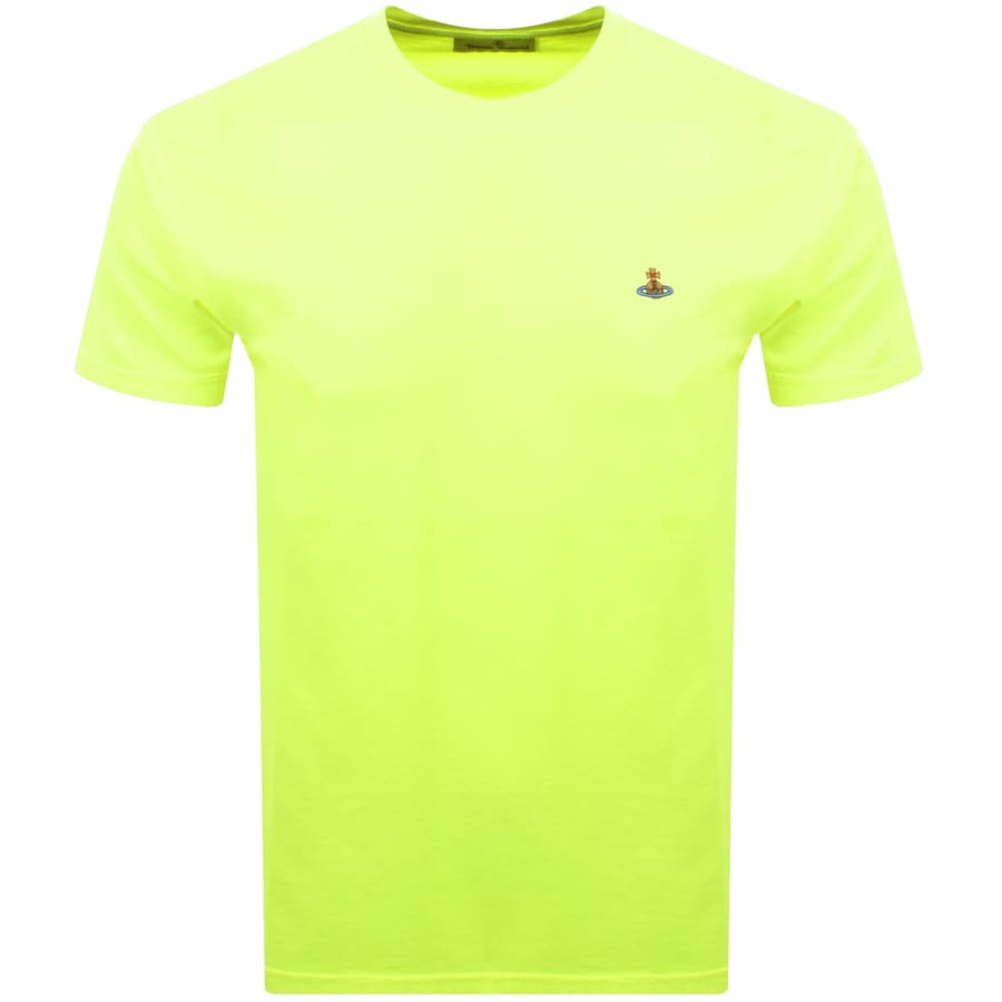 2024年のクリスマスの特別な衣装 Logo Classic Westwood Vivienne T Mainline | Yellow Shirt トップス